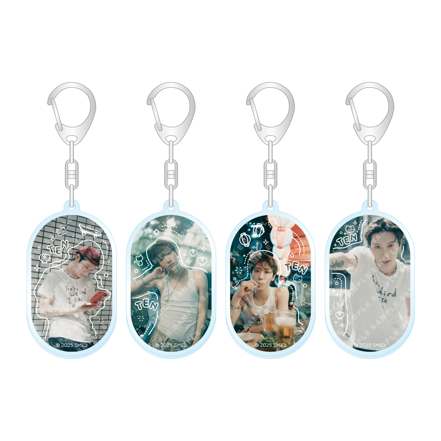 アクリルキーホルダー（ランダム4種） – PASS STORE