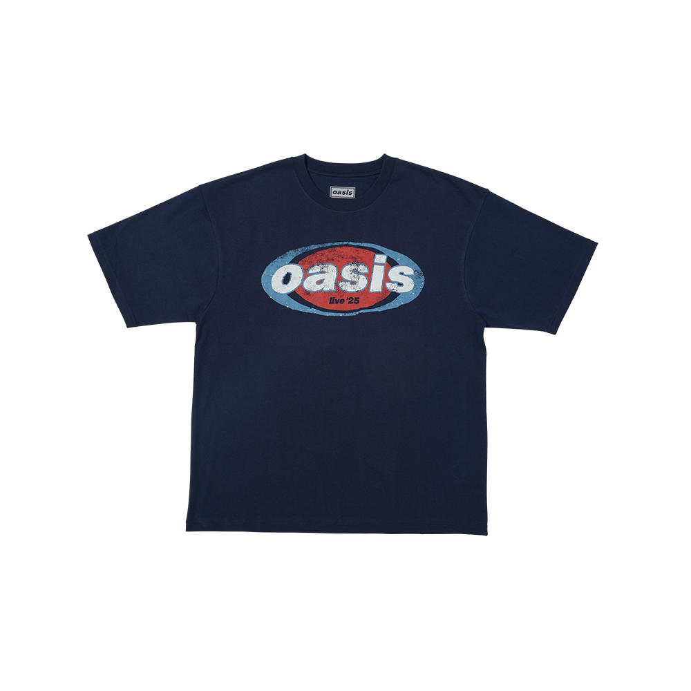 Tシャツ Logo Navy