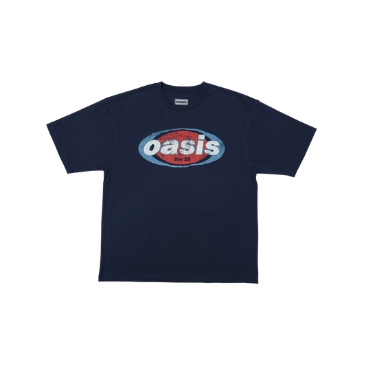 Tシャツ Logo Navy