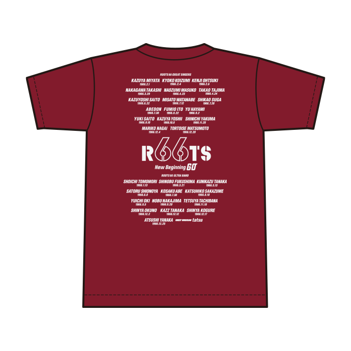 ホースTシャツ[ボルドー]