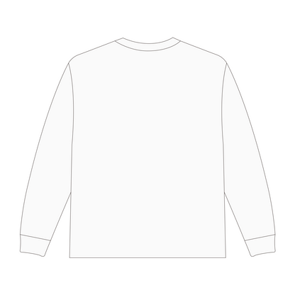 キャベツのまなざしロンT（ホワイト）