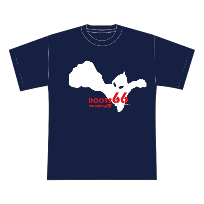 ウルトラマンTシャツ(グングン)[ネイビー]　